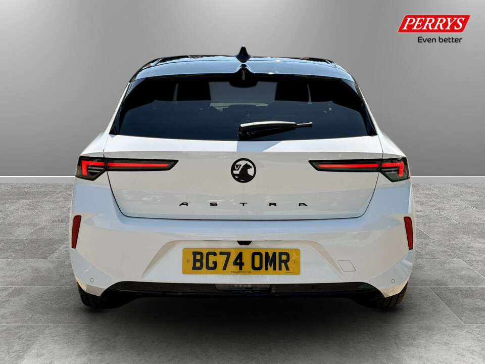 Vauxhall Astra 1.2 Turbo 130 Gs BG74OMR White #6