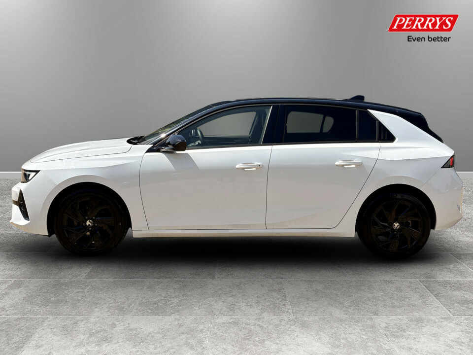 Vauxhall Astra 1.2 Turbo 130 Gs BG74OMR White #4