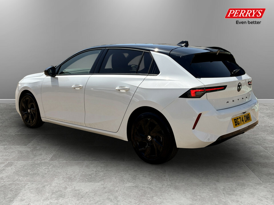 Vauxhall Astra 1.2 Turbo 130 Gs BG74OMR White #5