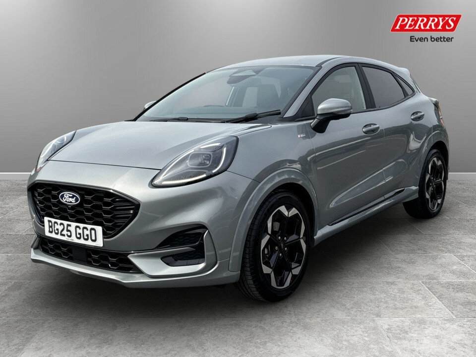 Ford Puma 1.0 Ecoboost Hybrid Mhev St-line X Dct BG25GGO Silver #3