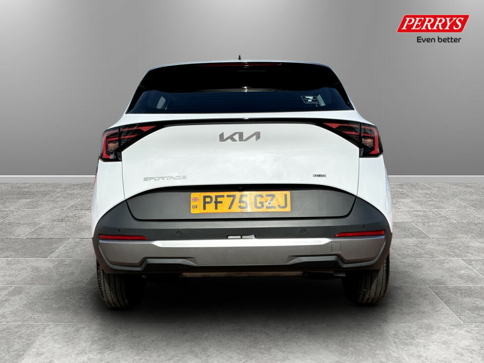 Kia Sportage 1.6T Gdi Hev Pure PF75GZJ White #6