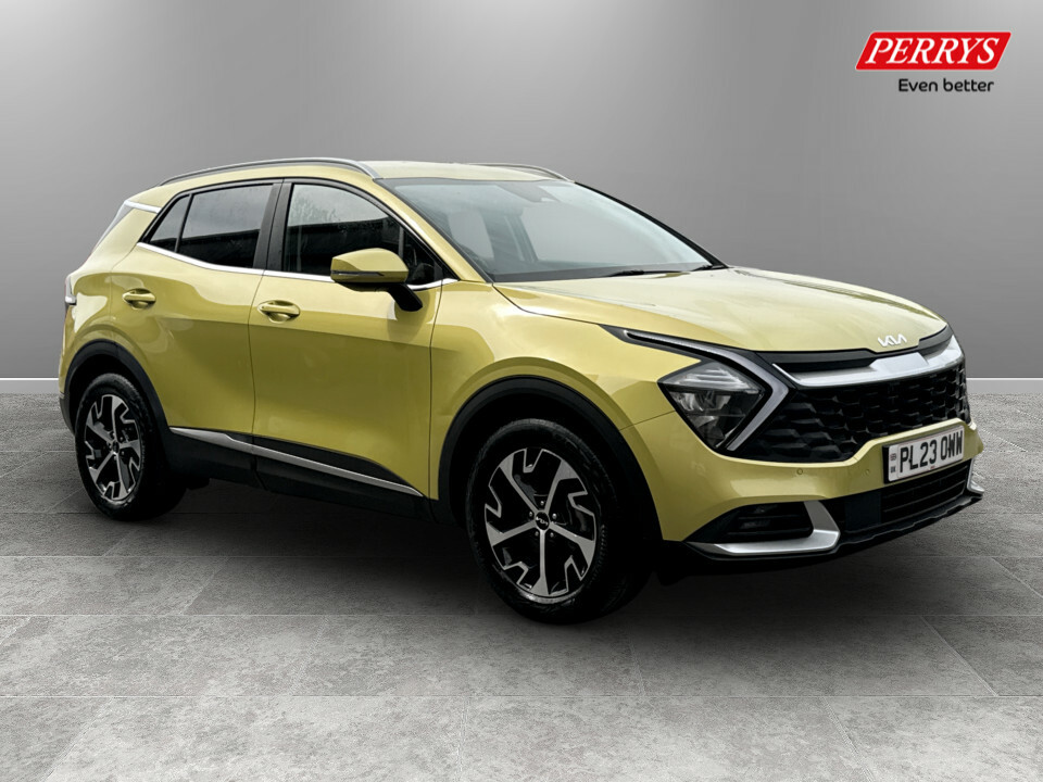 Kia Sportage 1.6T Gdi Hev 3 Yellow