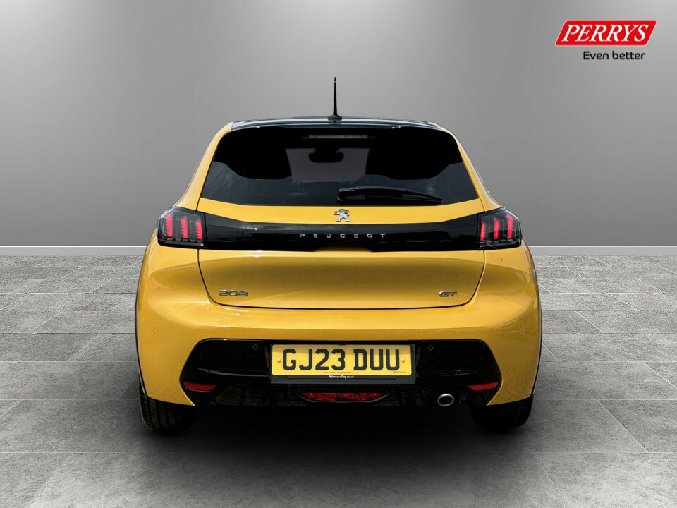 Peugeot 208 1.2 Puretech 100 Gt Eat8 GJ23DUU Yellow #6