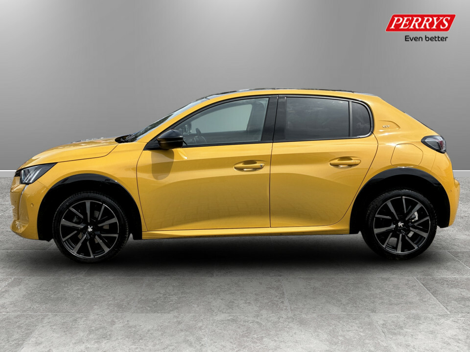 Peugeot 208 1.2 Puretech 100 Gt Eat8 GJ23DUU Yellow #4