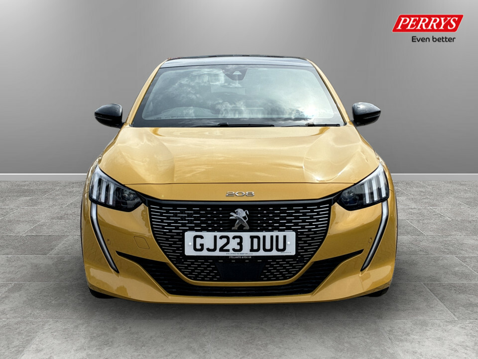 Peugeot 208 1.2 Puretech 100 Gt Eat8 GJ23DUU Yellow #2