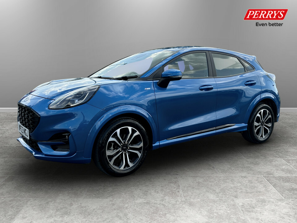 Ford Puma 1.0 Ecoboost Hybrid Mhev 155 St-line WP23MGJ Blue #3