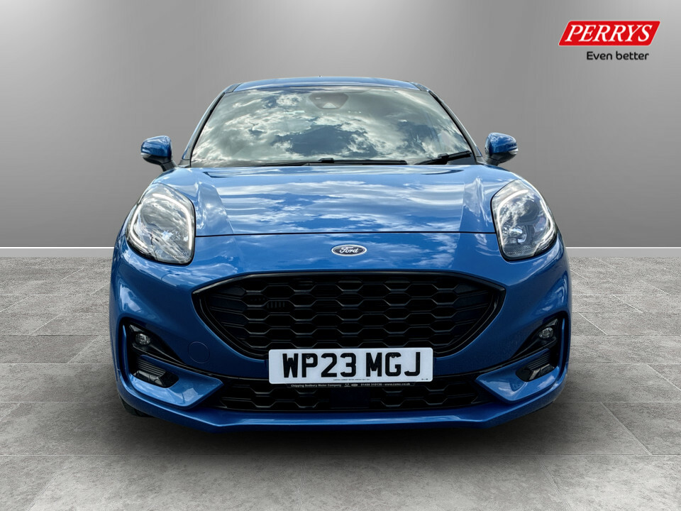 Ford Puma 1.0 Ecoboost Hybrid Mhev 155 St-line WP23MGJ Blue #2
