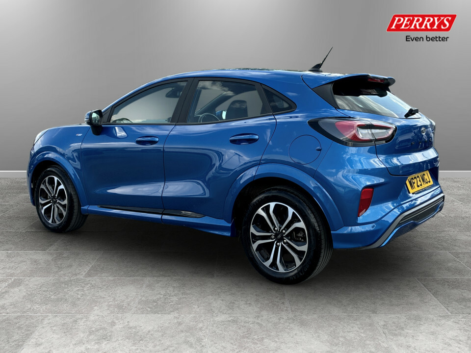 Ford Puma 1.0 Ecoboost Hybrid Mhev 155 St-line WP23MGJ Blue #5