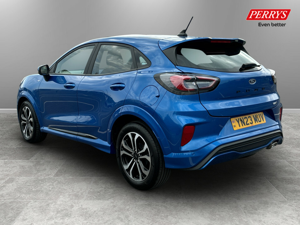 Ford Puma 1.0 Ecoboost Hybrid Mhev St-line YN23MUV Blue #5