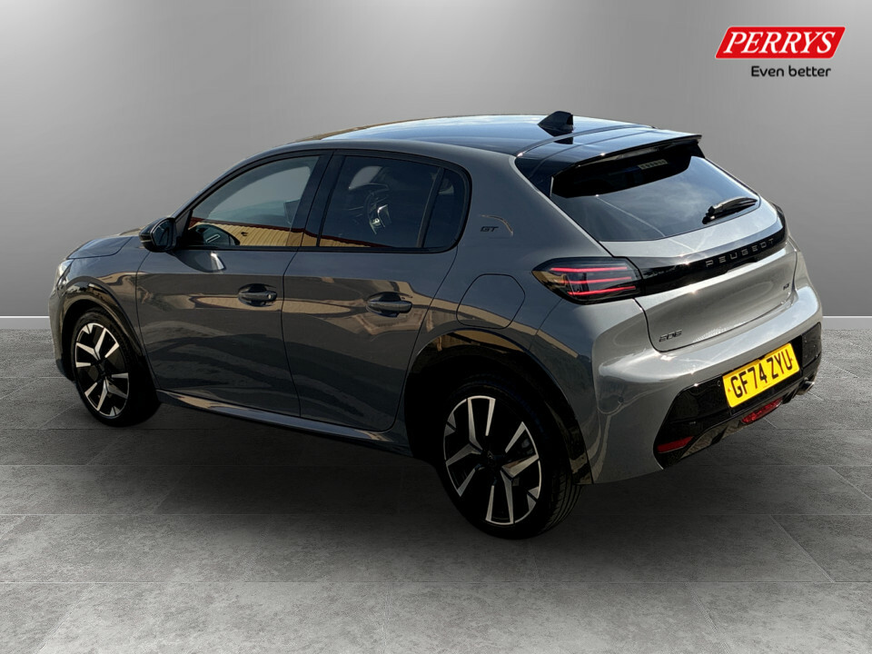 Peugeot 208 1.2 Puretech 100 Gt GF74ZYU Grey #5