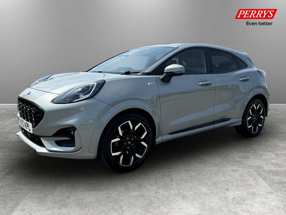 Ford Puma 1.0 Ecoboost Hybrid Mhev 155 St-line X YH23KPL Silver #3