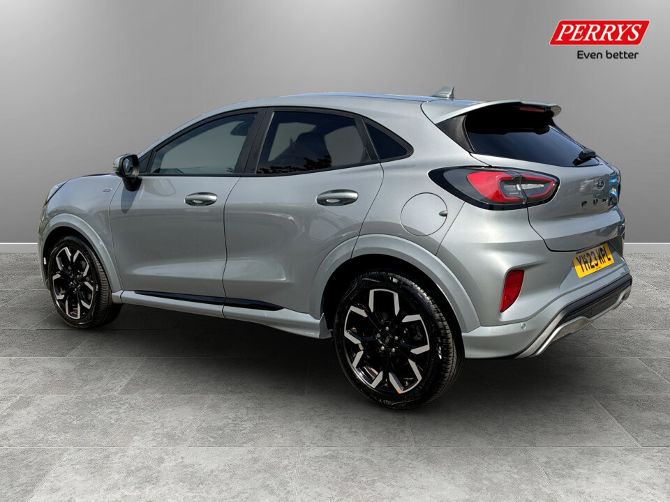 Ford Puma 1.0 Ecoboost Hybrid Mhev 155 St-line X YH23KPL Silver #5