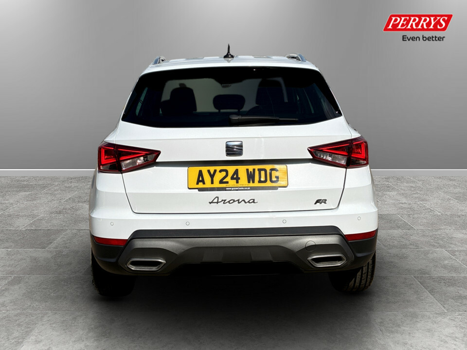 Seat Arona 1.0 Tsi 110 Fr Sport Dsg AY24WDG White #6