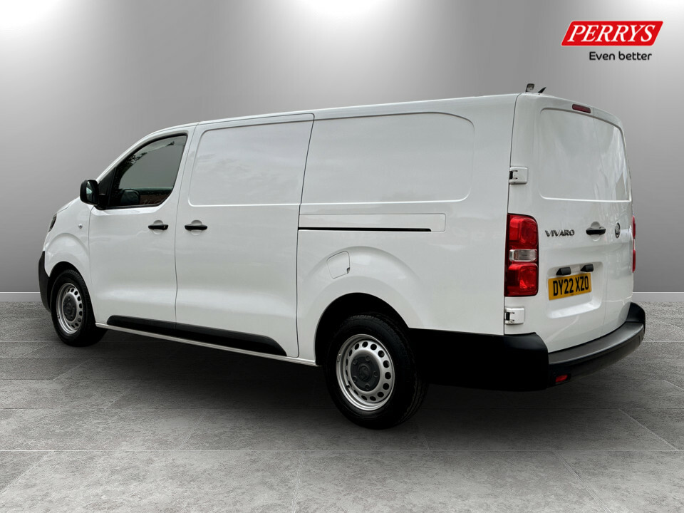 Vauxhall Vivaro 2900 1.5D 100Ps Dynamic H1 Van DY22XZO White #5