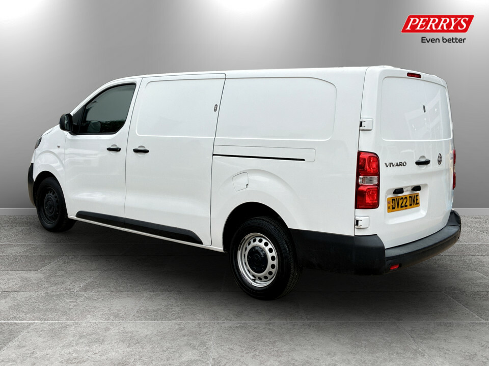 Vauxhall Vivaro 2900 1.5D 100Ps Dynamic H1 Van DV22DKE White #5