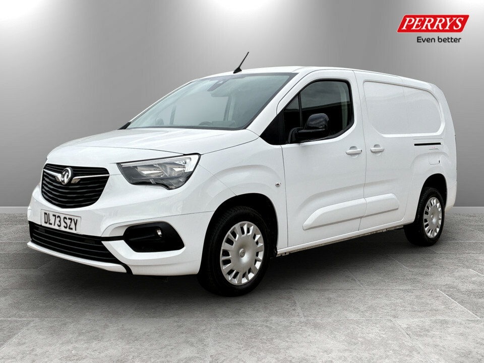 Vauxhall Combo 2300 1.5 Turbo D 100Ps H1 Pro Van DL73SZY White #3