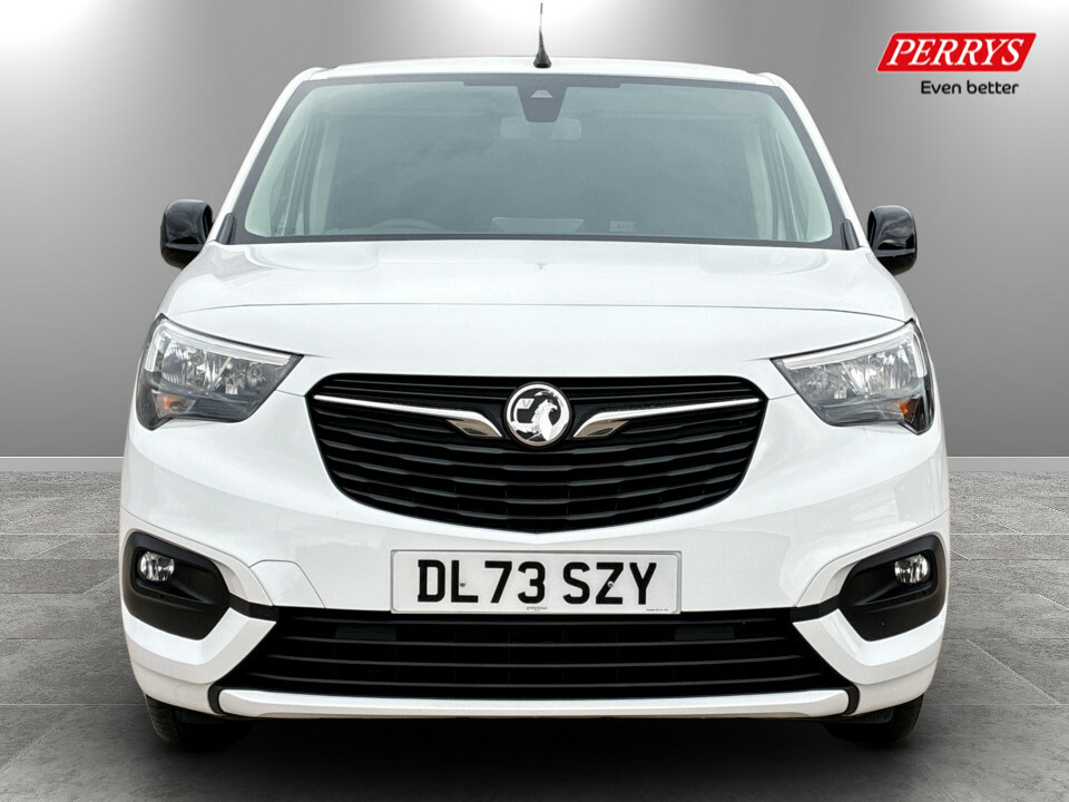 Vauxhall Combo 2300 1.5 Turbo D 100Ps H1 Pro Van DL73SZY White #2