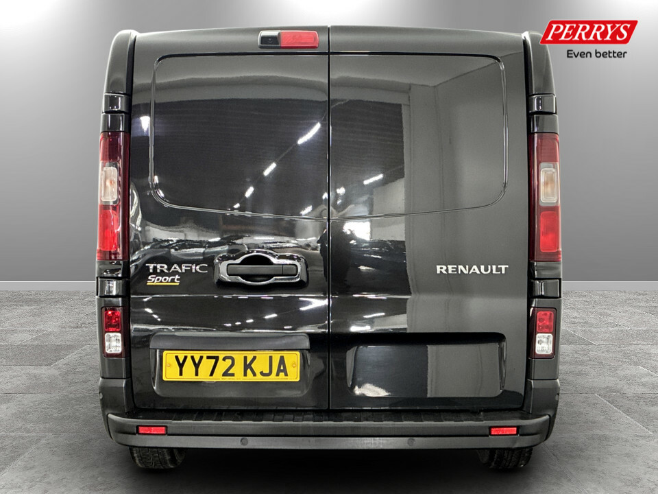Renault Trafic Ll30 Blue Dci 130 Sport Van YY72KJA Black #6