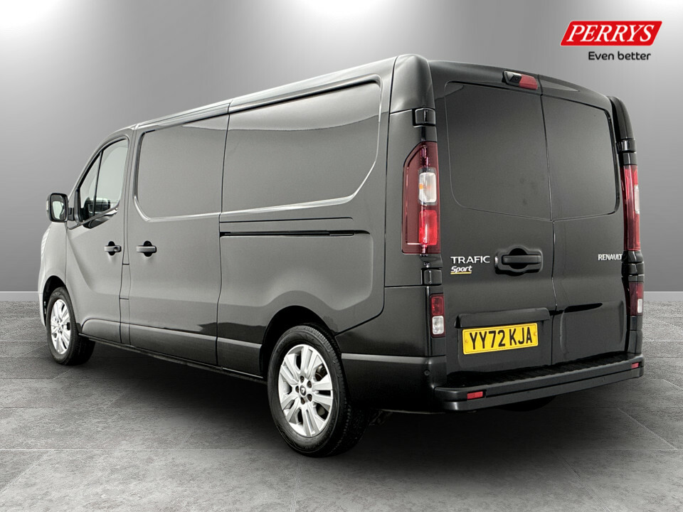 Renault Trafic Ll30 Blue Dci 130 Sport Van YY72KJA Black #5