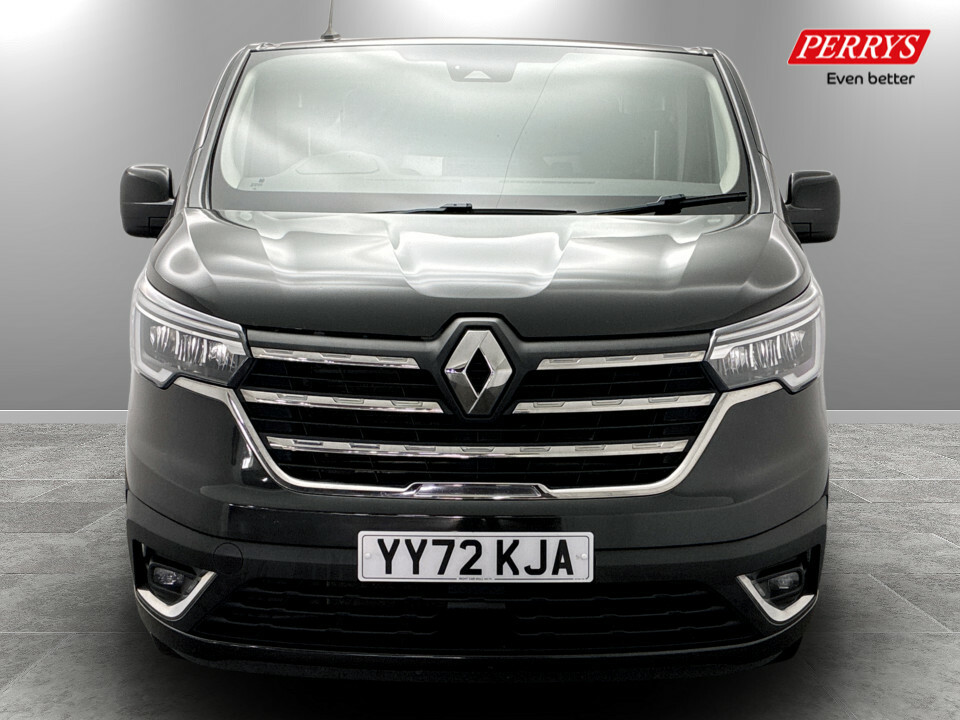 Renault Trafic Ll30 Blue Dci 130 Sport Van YY72KJA Black #2