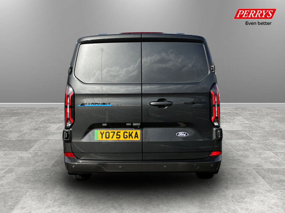 Ford Transit Custom E Custom 320 L2 Dciv Ltd 65Kwh 136Ps YO75GKA Silver #6