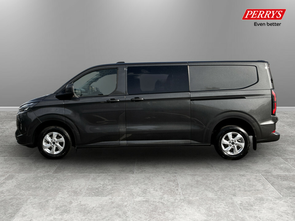 Ford Transit Custom E Custom 320 L2 Dciv Ltd 65Kwh 136Ps YO75GKA Silver #4