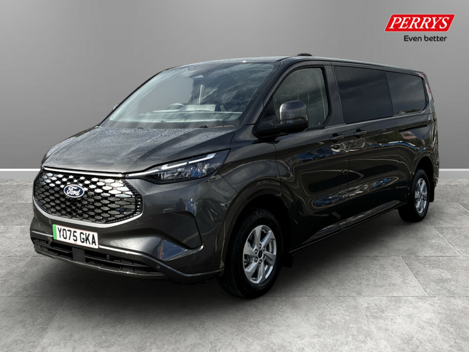 Ford Transit Custom E Custom 320 L2 Dciv Ltd 65Kwh 136Ps YO75GKA Silver #3