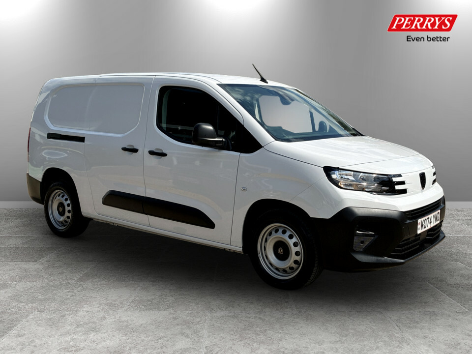 Peugeot Partner 1.5 Bluehdi 100 Professional Van White