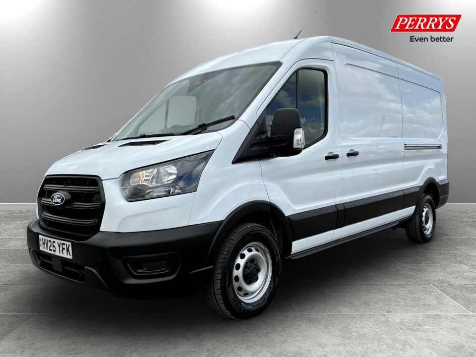 Ford Transit Custom 350 Fwd 2.0 Ecoblue 130Ps L3 H2 Leader Van HV25YFK White #3