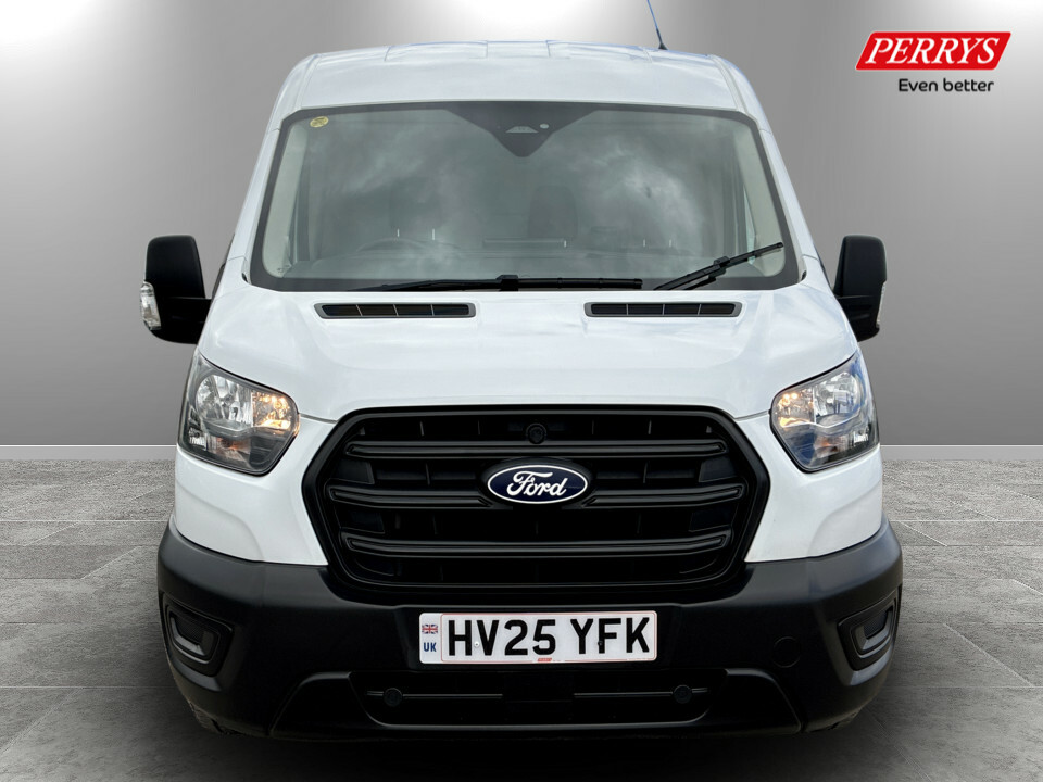 Ford Transit Custom 350 Fwd 2.0 Ecoblue 130Ps L3 H2 Leader Van HV25YFK White #2