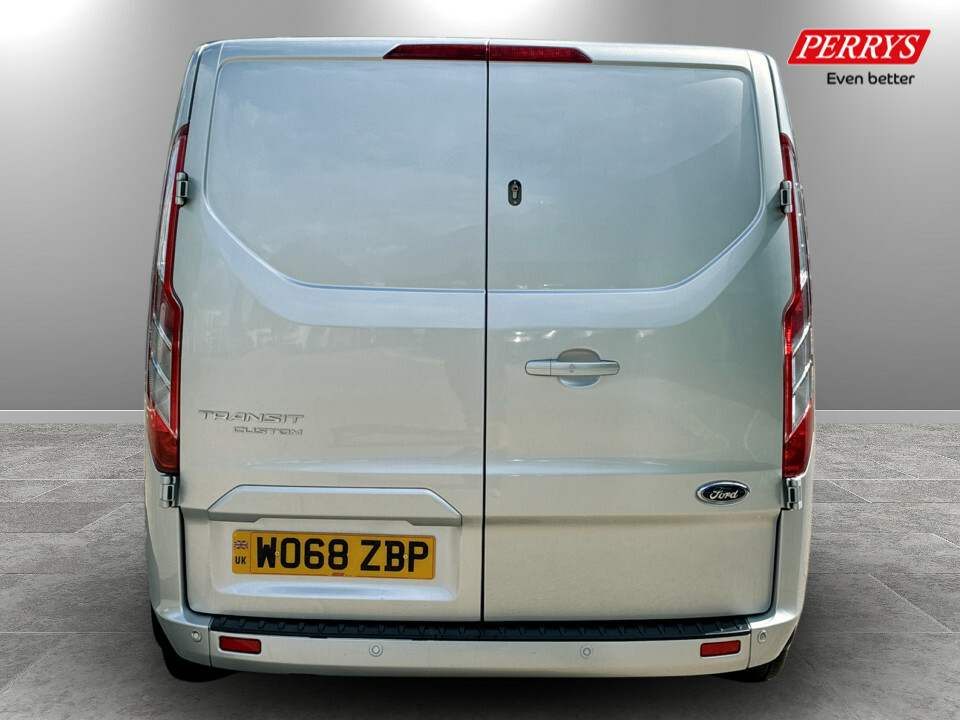 Ford Transit Custom 2.0 Ecoblue 130Ps Low Roof Limited Van WO68ZBP Silver #6