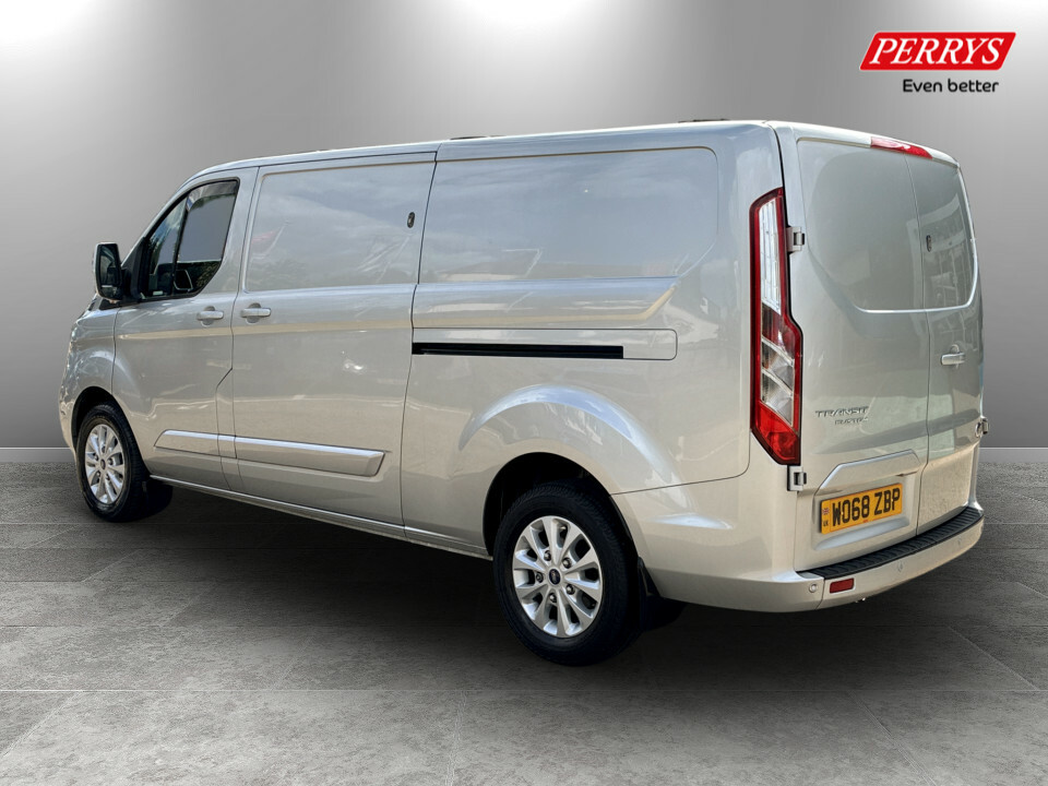 Ford Transit Custom 2.0 Ecoblue 130Ps Low Roof Limited Van WO68ZBP Silver #5