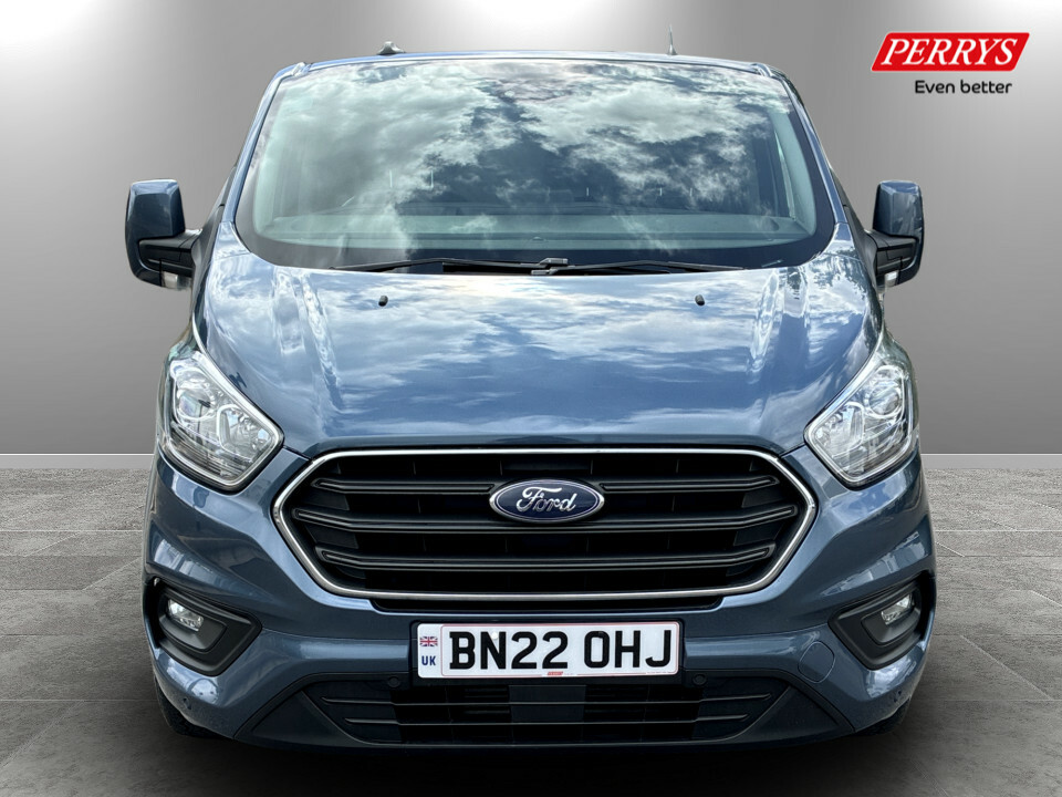 Ford Transit Custom 2.0 Ecoblue 130Ps Low Roof Limited Van BN22OHJ Blue #2