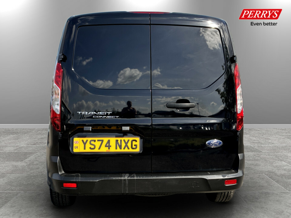 Ford Transit Connect 1.5 Ecoblue 100Ps Leader Van YS74NXG Black #6