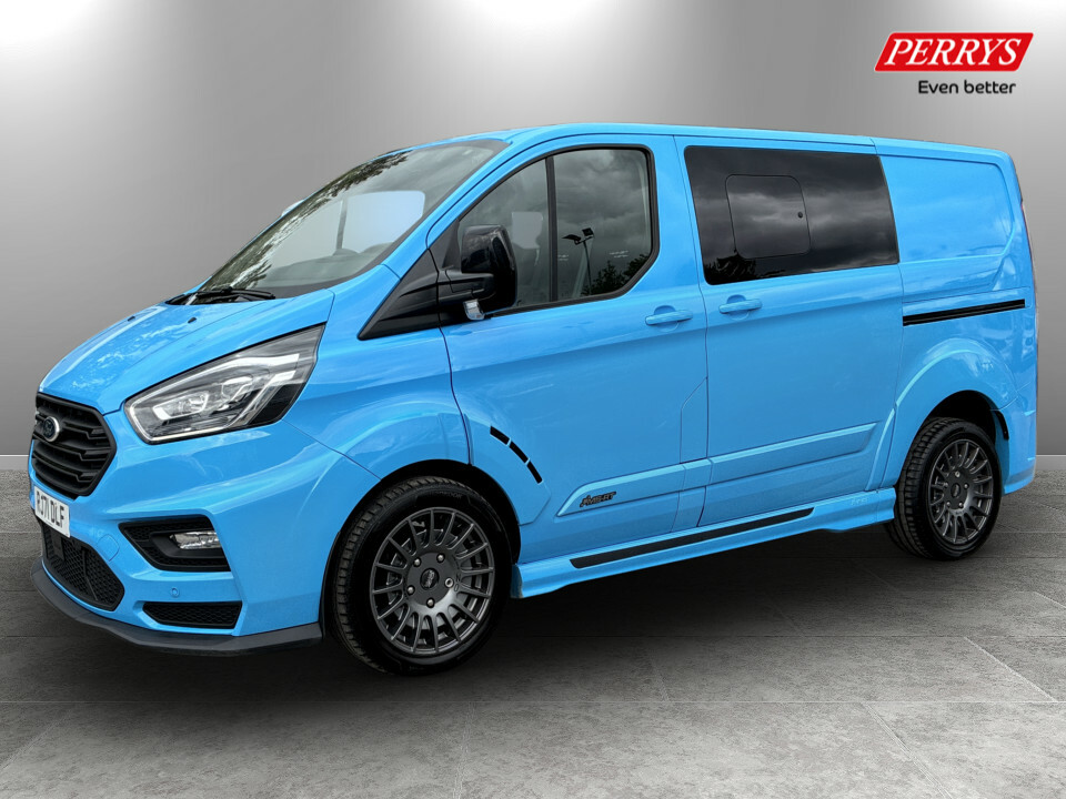 Ford Transit Custom 2.0 Ecoblue 185Ps Low Roof Dcab Limited Van RJ71DLF Blue #3