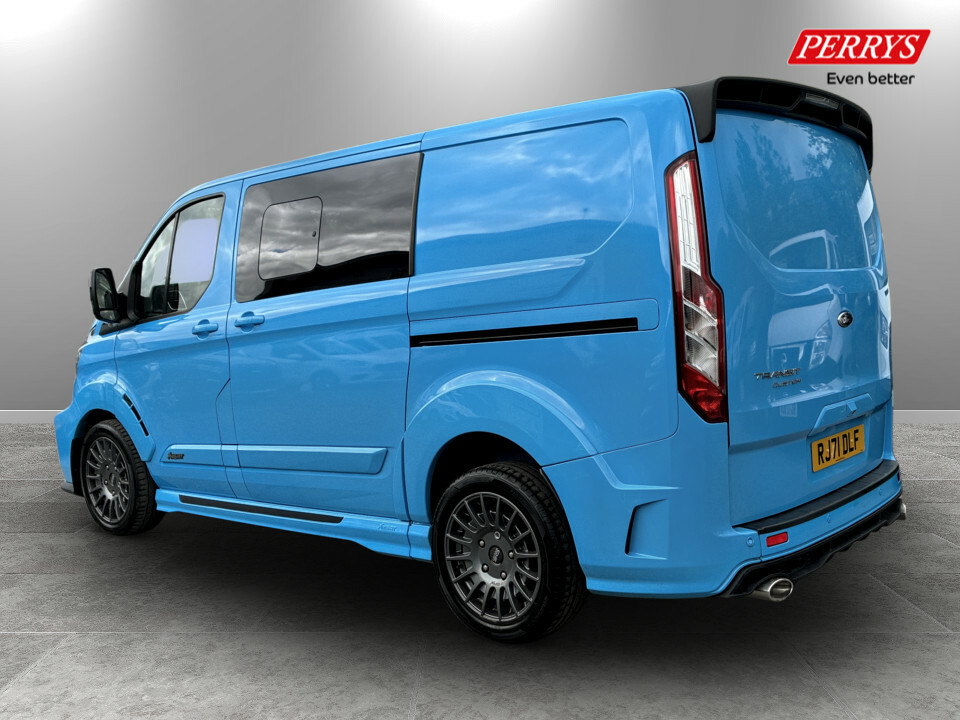 Ford Transit Custom 2.0 Ecoblue 185Ps Low Roof Dcab Limited Van RJ71DLF Blue #5