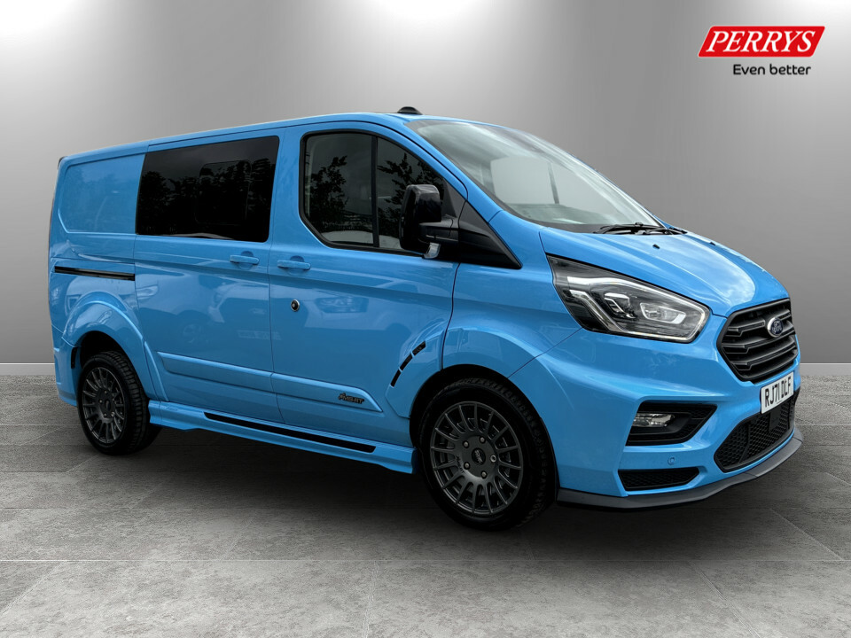 Ford Transit Custom 2.0 Ecoblue 185Ps Low Roof Dcab Limited Van Blue