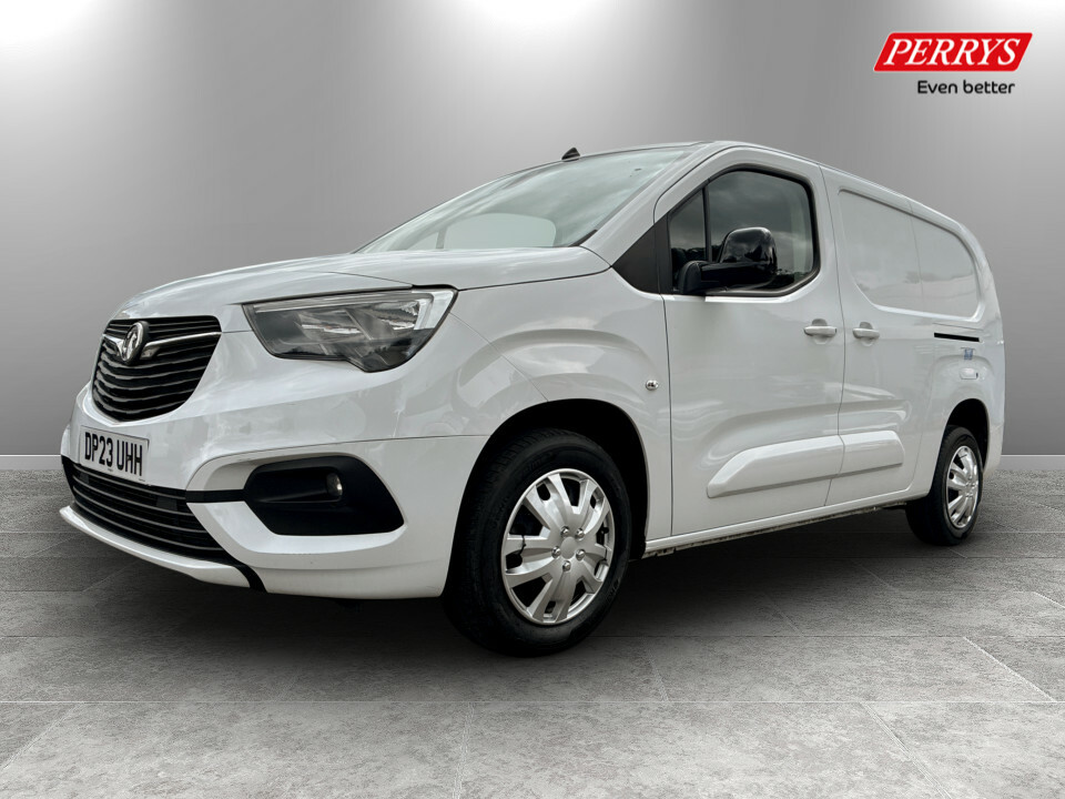 Vauxhall Combo 2300 1.5 Turbo D 100Ps H1 Pro Van DP23UHH White #3