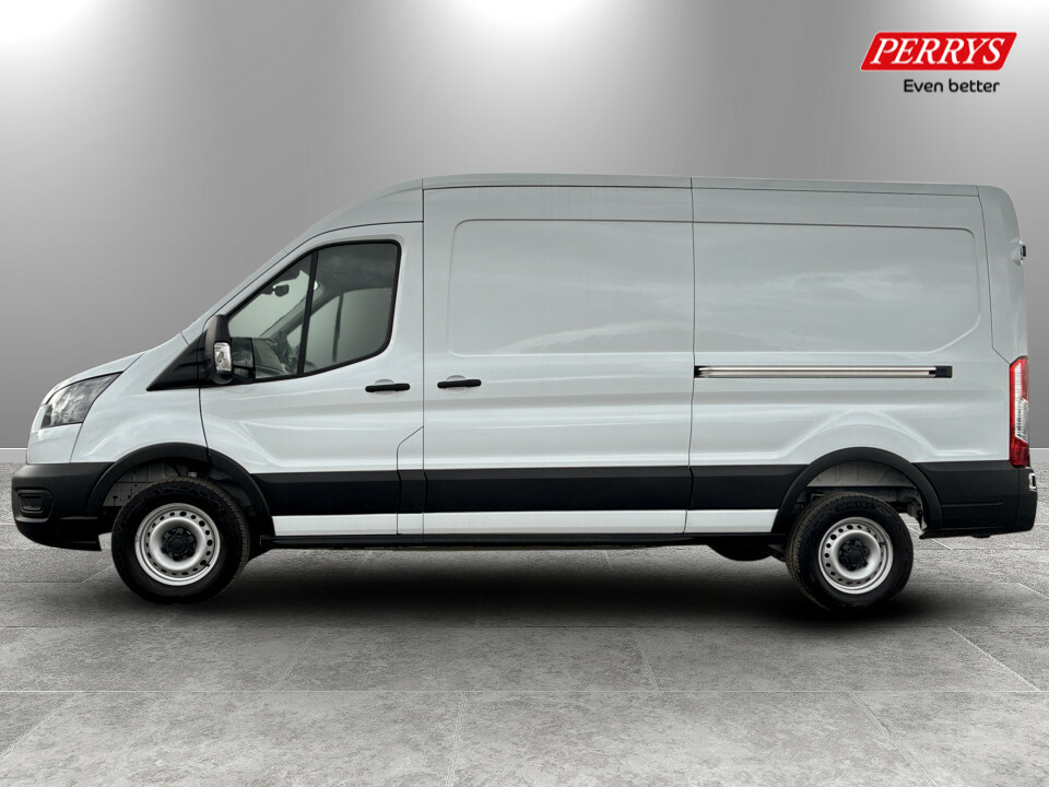 Ford Transit Custom 350 L3 H2 Leader Van 68Kwh 135 YS26LWN White #5
