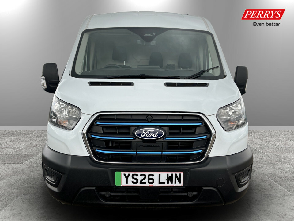 Ford Transit Custom 350 L3 H2 Leader Van 68Kwh 135 YS26LWN White #2