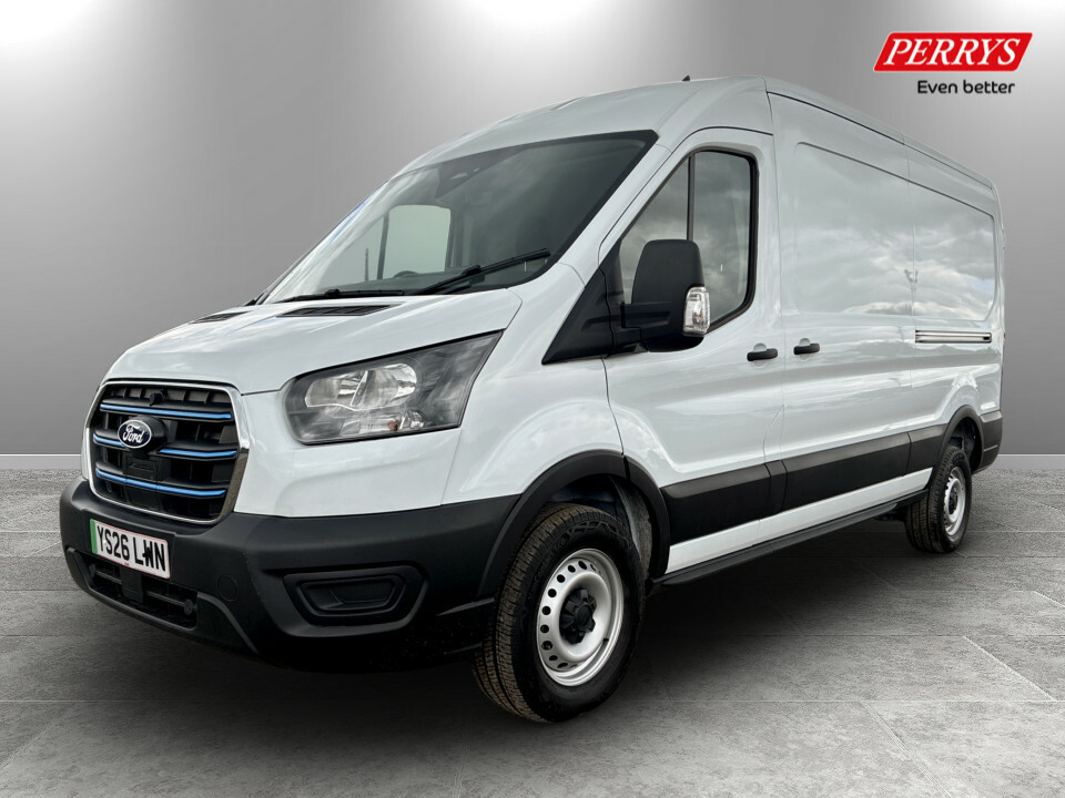 Ford Transit Custom 350 L3 H2 Leader Van 68Kwh 135 YS26LWN White #3