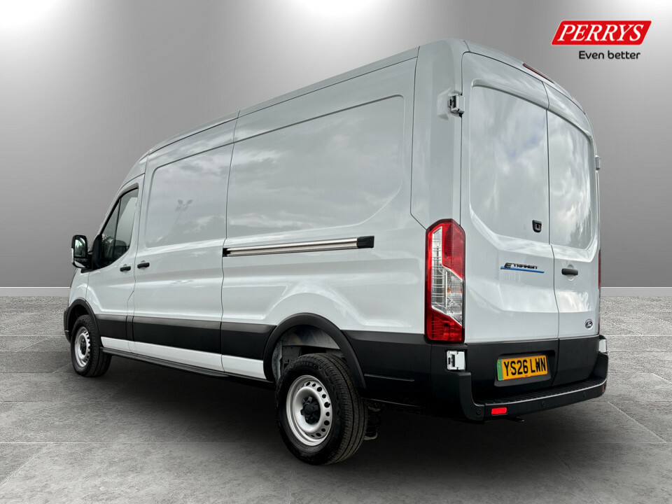 Ford Transit Custom 350 L3 H2 Leader Van 68Kwh 135 YS26LWN White #4
