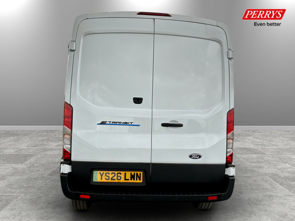 Ford Transit Custom 350 L3 H2 Leader Van 68Kwh 135 YS26LWN White #6