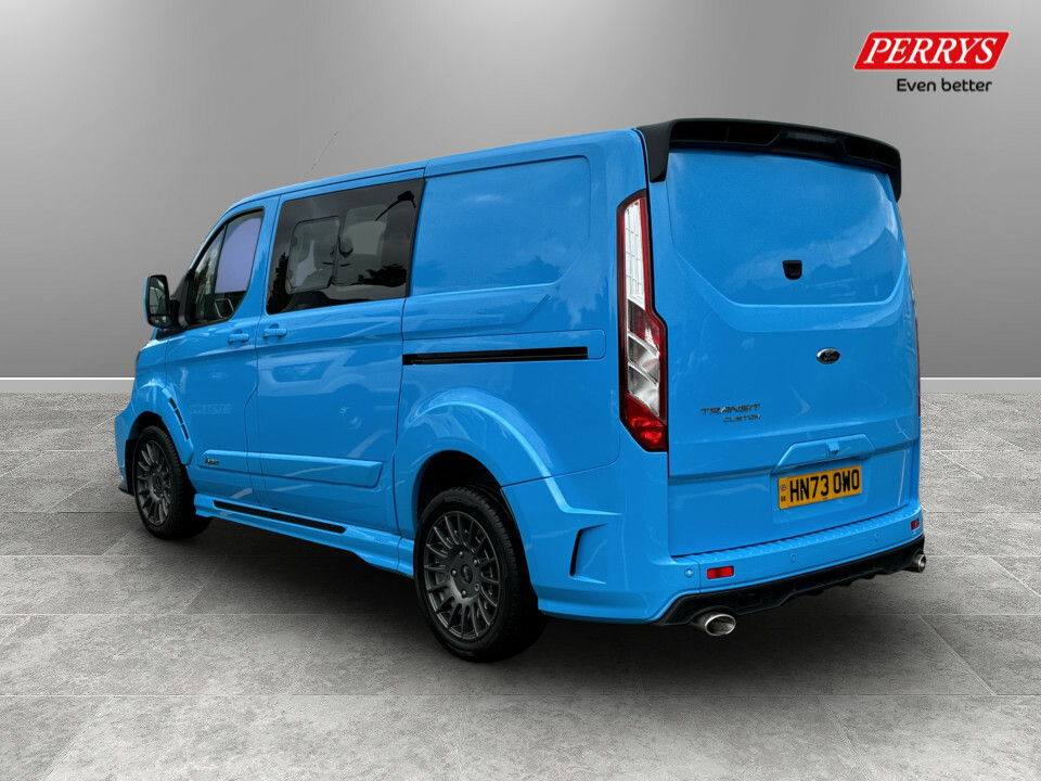 Ford Transit Custom 2.0 Ecoblue 170Ps Low Roof Dcab Limited Van HN73OWO Blue #5