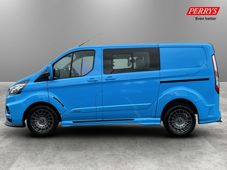 Ford Transit Custom 2.0 Ecoblue 170Ps Low Roof Dcab Limited Van HN73OWO Blue #4