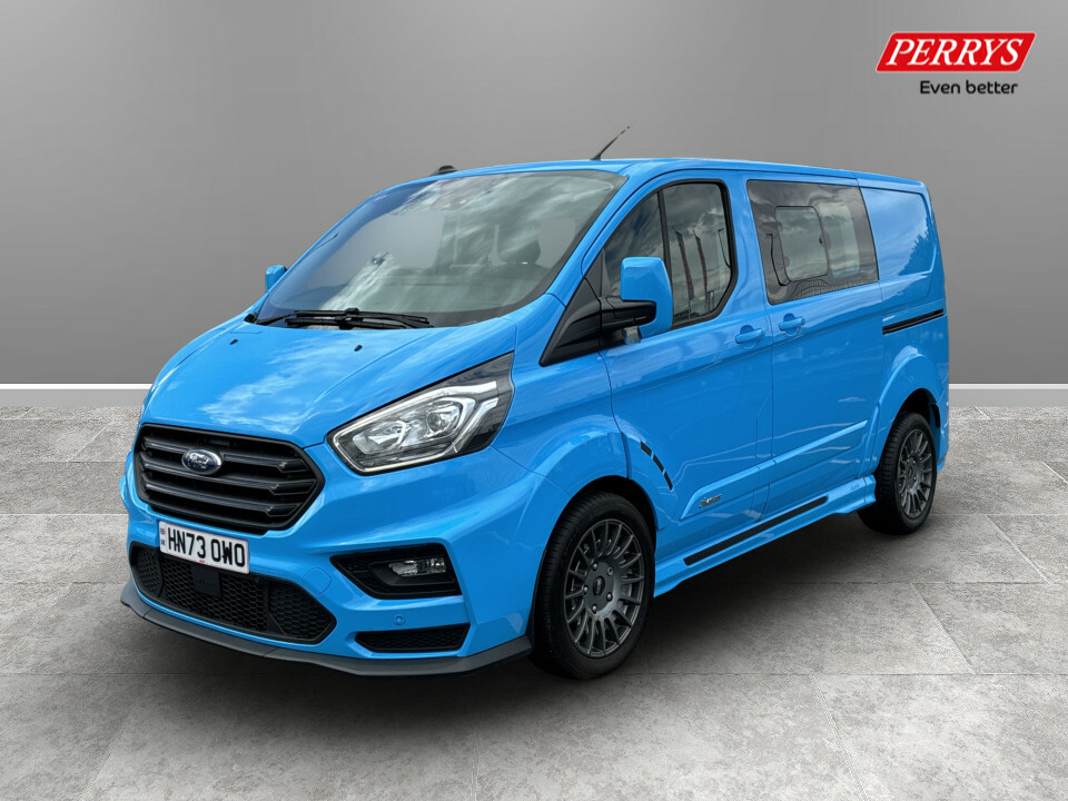 Ford Transit Custom 2.0 Ecoblue 170Ps Low Roof Dcab Limited Van HN73OWO Blue #3