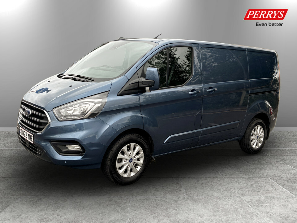 Ford Transit Custom 2.0 Ecoblue 130Ps Low Roof Limited Van BN22YME Blue #3