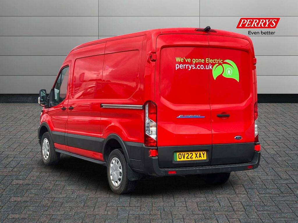 Ford Transit Custom 198Kw 68Kwh H2 Trend Van Red #2