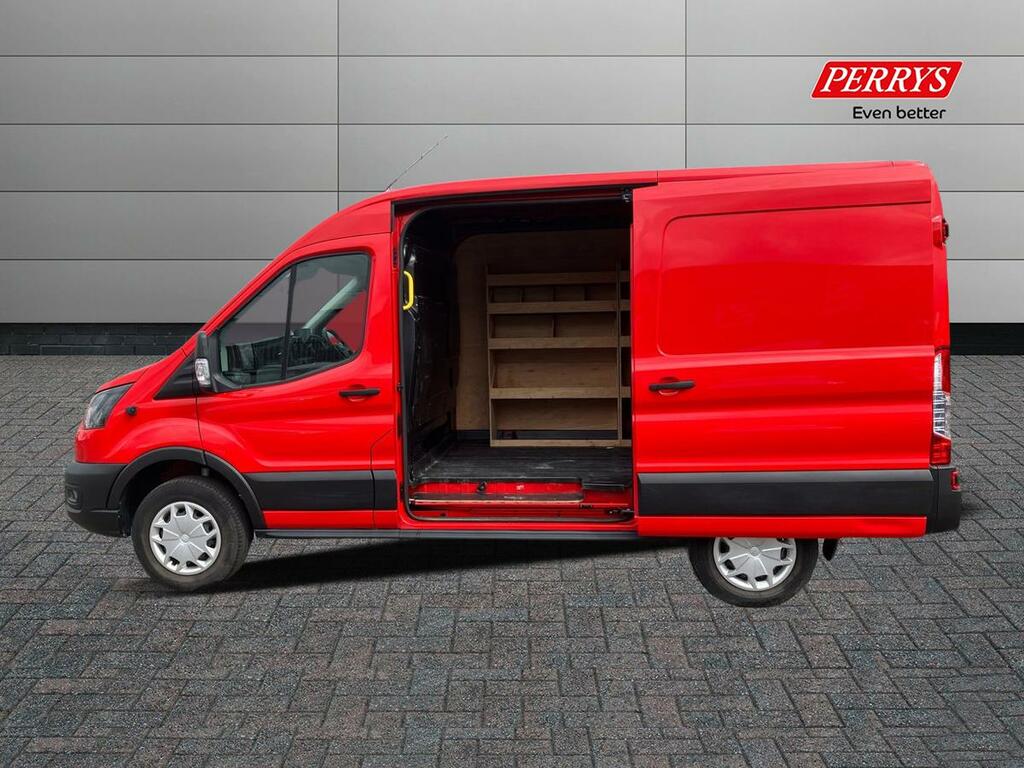 Ford Transit Custom 198Kw 68Kwh H2 Trend Van Red #3