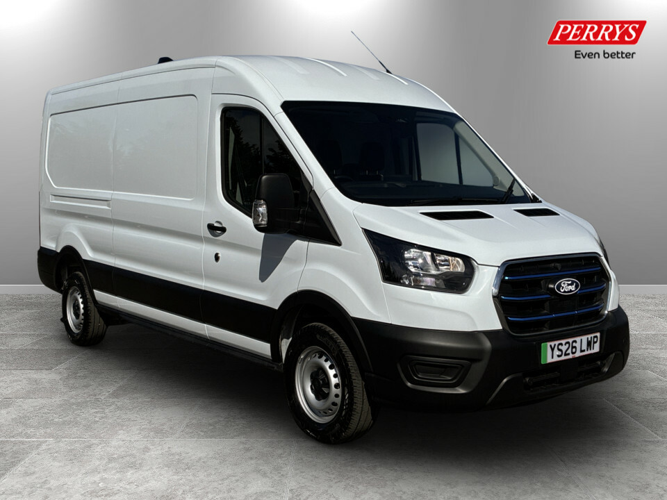 Ford Transit Custom E-tsit 350 L3 H2 Leader 67Kwh 135 White